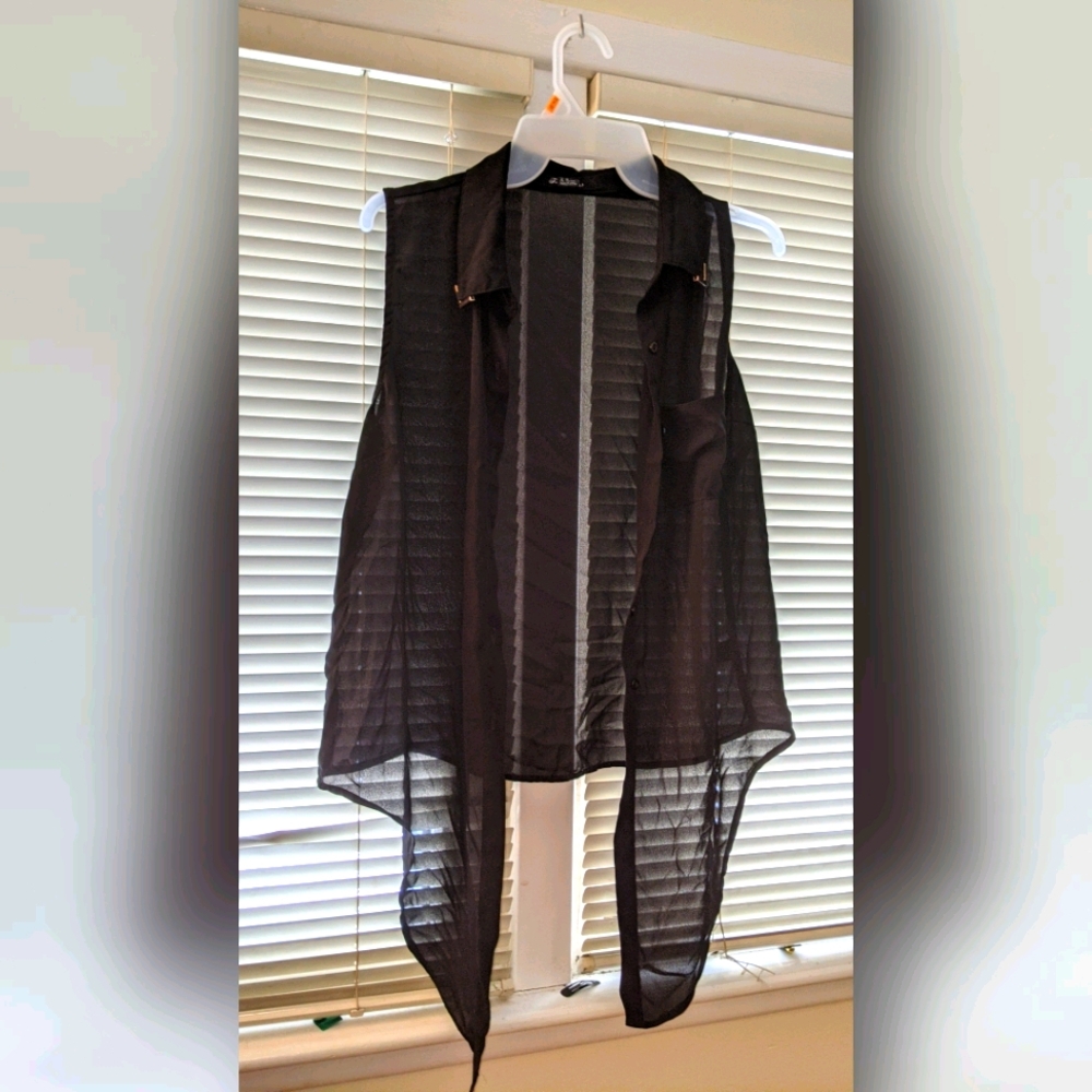 Forever 21 Sheer Blouse